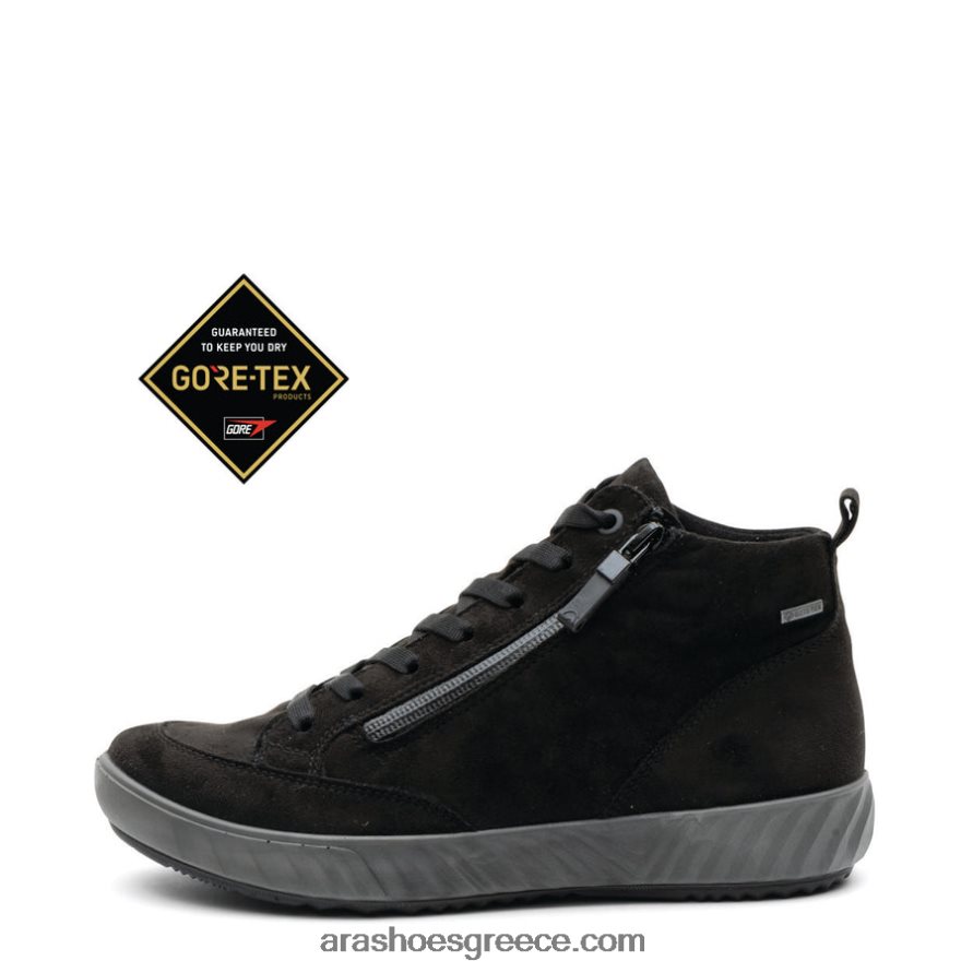 ara Shoes Adrienne γυναικείο sneaker gore-tex με κορδόνι με φερμουάρ 66VNFL147
