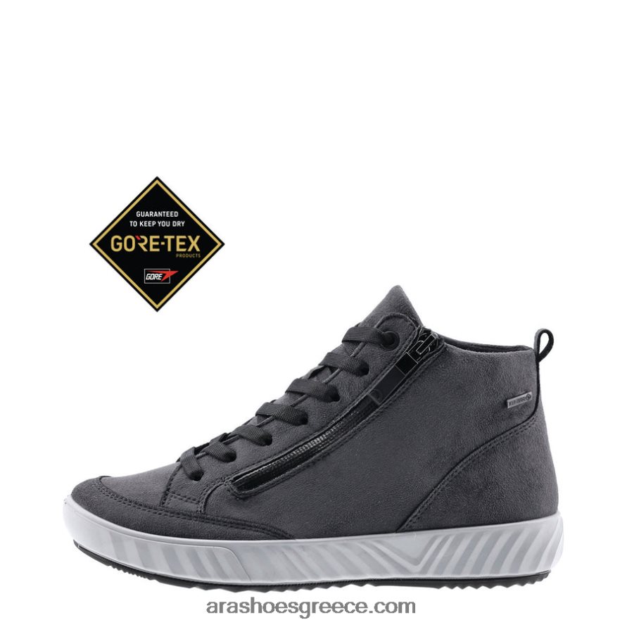 ara Shoes Adrienne γυναικείο sneaker gore-tex με κορδόνι με φερμουάρ 66VNFL147