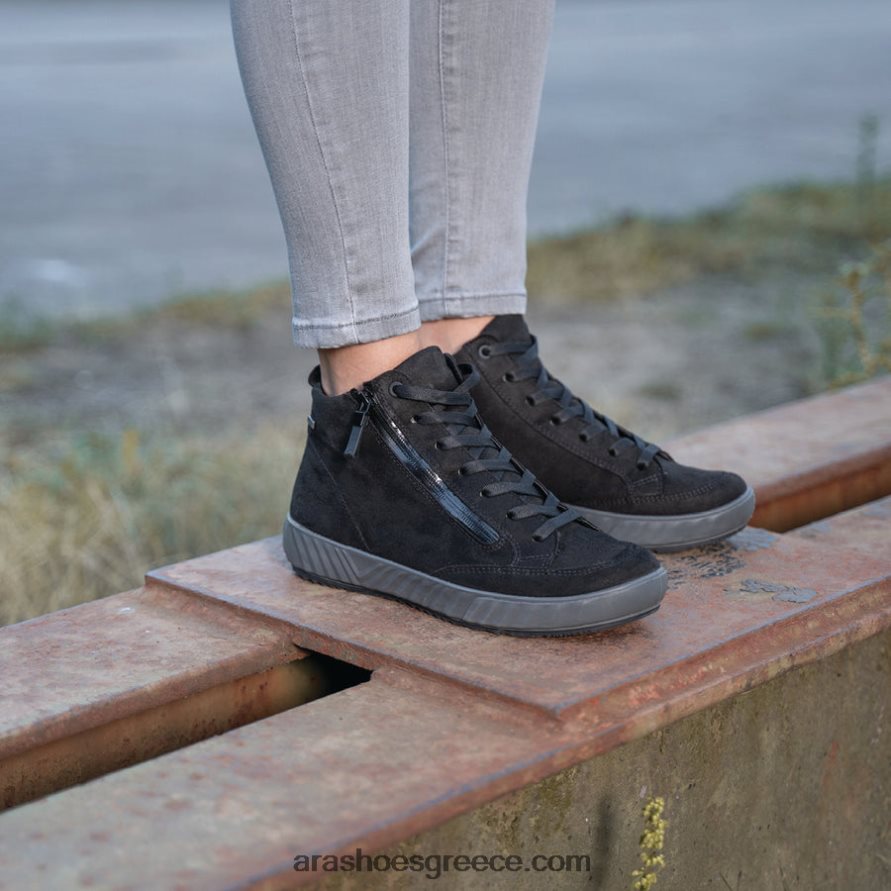 ara Shoes Adrienne γυναικείο sneaker gore-tex με κορδόνι με φερμουάρ 66VNFL147