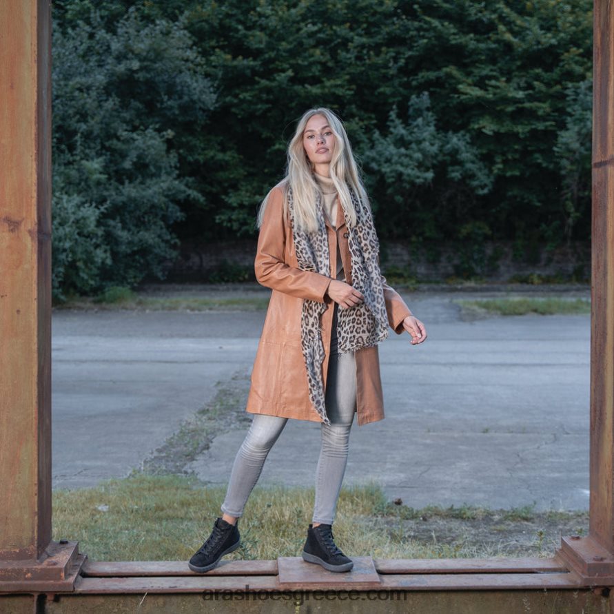 ara Shoes Adrienne γυναικείο sneaker gore-tex με κορδόνι με φερμουάρ 66VNFL147