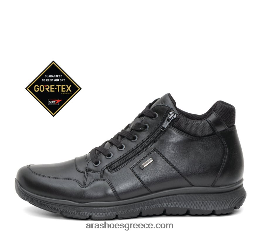 ara Shoes Braxton ανδρικό gore-tex μποτάκι με δαντέλα και φερμουάρ 66VNFL332