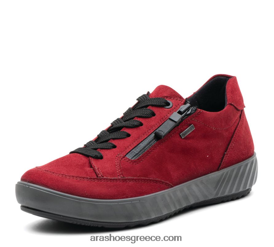 ara Shoes allesandra γυναικείο sneaker gore-tex με κορδόνια με φερμουάρ 66VNFL144