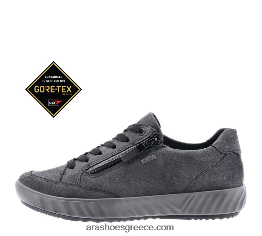 ara Shoes allesandra γυναικείο sneaker gore-tex με κορδόνια με φερμουάρ 66VNFL144