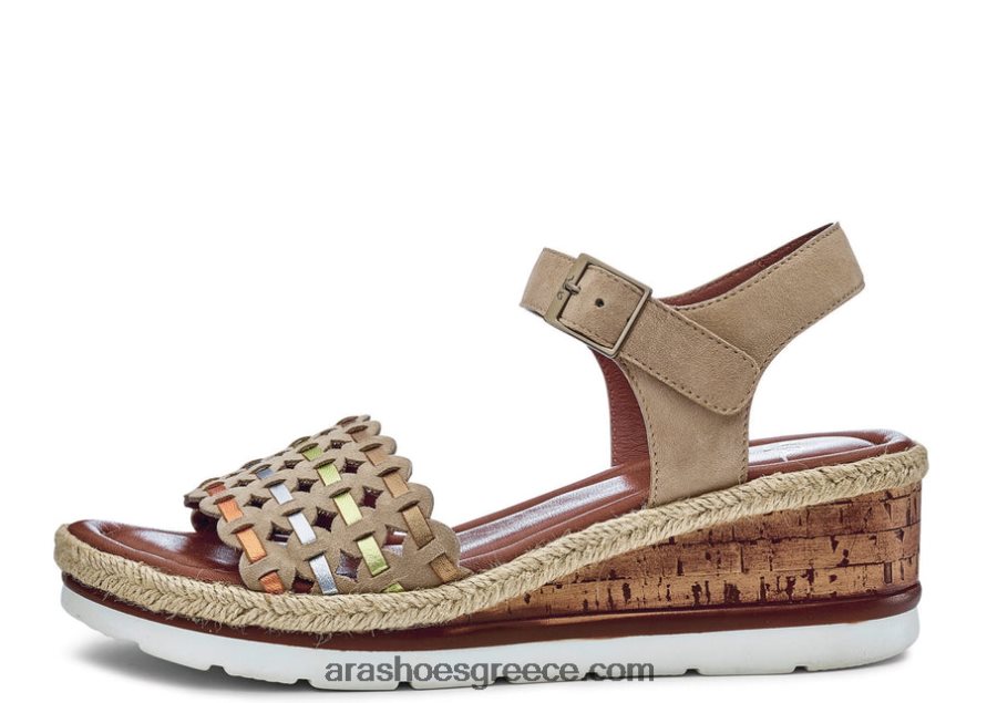 ara Shoes calabasas γυναικείο wedge πέδιλο 66VNFL301