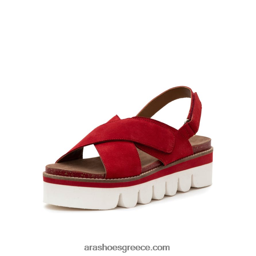 ara Shoes flagstaff ελαφρύ γυναικείο πέδιλο διπλής ρυθμιζόμενης πλατφόρμας 66VNFL237