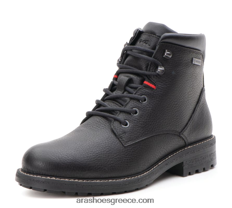 ara Shoes franz ανδρικό μποτάκι gore-tex με κορδόνια με φερμουάρ 66VNFL334