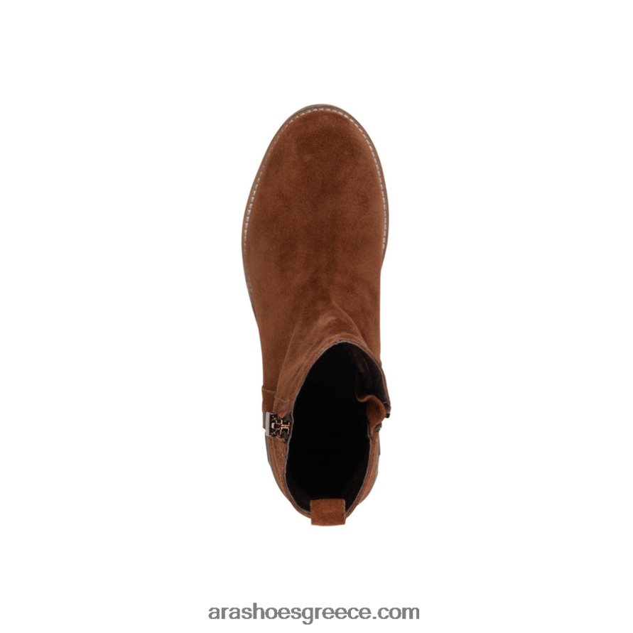 ara Shoes kingston γυναικεία μπότα με χοντρή σόλα με φερμουάρ 66VNFL356