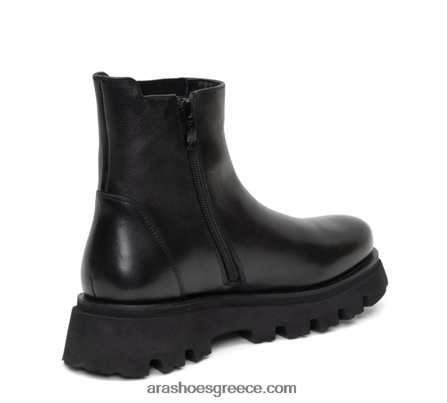 ara Shoes kristen γυναικεία μπότα με χοντρή σόλα με φερμουάρ 66VNFL514