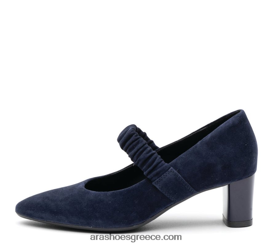 ara Shoes leda γυναικείο βολάν ελαστικό mary jane αντλία 50mm 66VNFL78