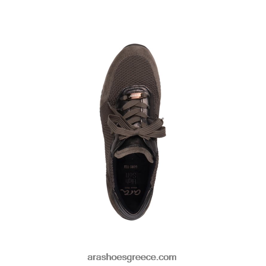 ara Shoes lila γυναικείο sneaker gore-tex με κορδόνια 66VNFL197