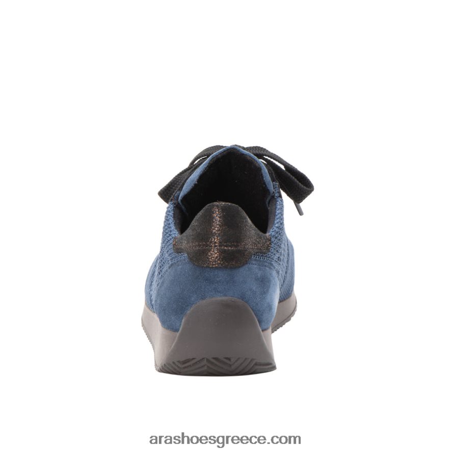 ara Shoes lila γυναικείο sneaker gore-tex με κορδόνια 66VNFL199