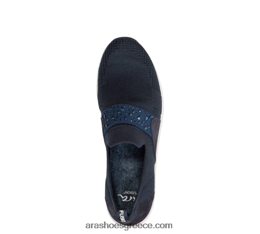ara Shoes lynn γυναικείο fusion4 slip-on sneaker από στρας 66VNFL118