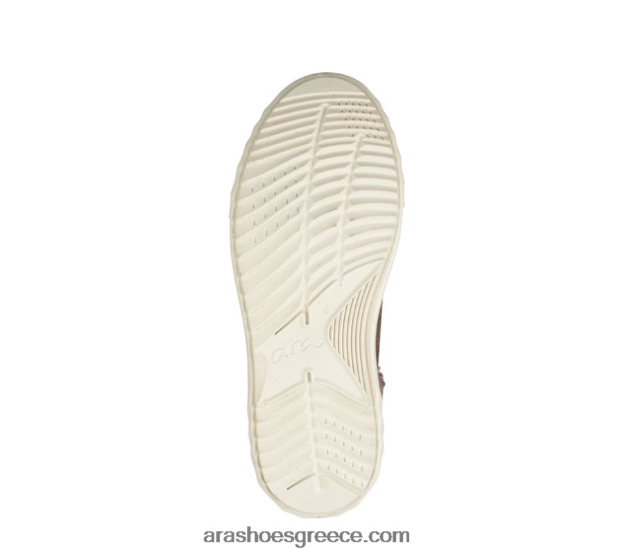 ara Shoes mikayla γυναικείο μποτάκι από ψεύτικη γούνα gore-tex με φερμουάρ  δαντέλα 66VNFL509