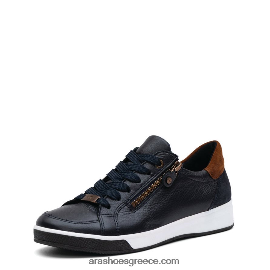 ara Shoes rei-low γυναικείο sneaker με κορδόνια και φερμουάρ 66VNFL150