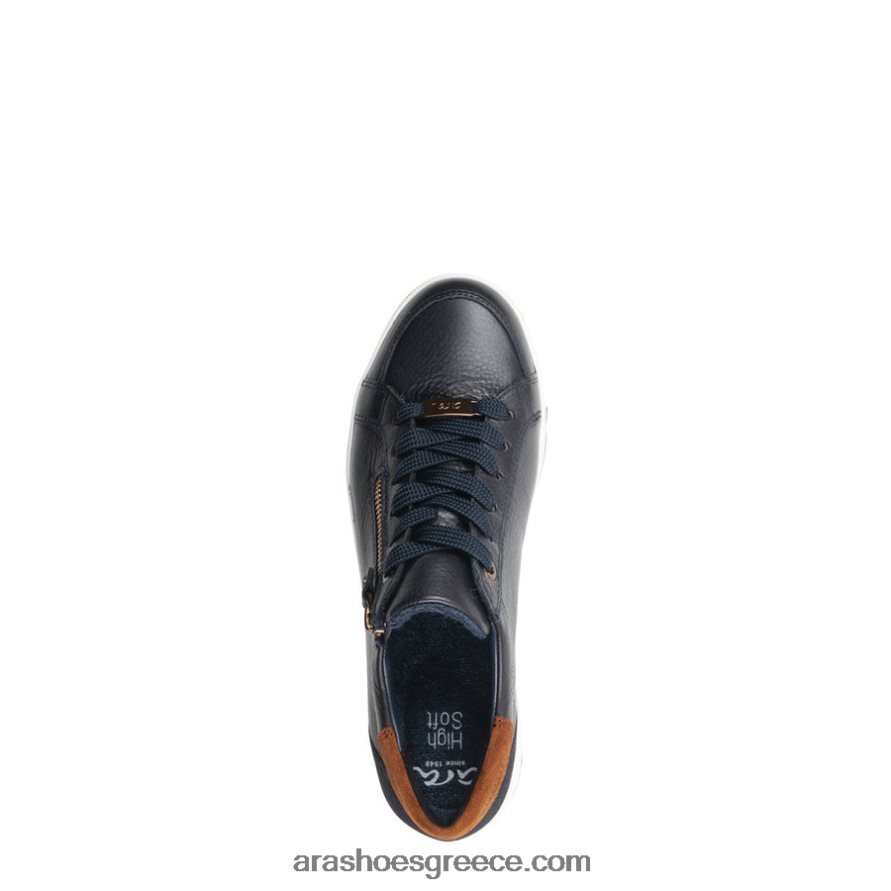 ara Shoes rei-low γυναικείο sneaker με κορδόνια και φερμουάρ 66VNFL150