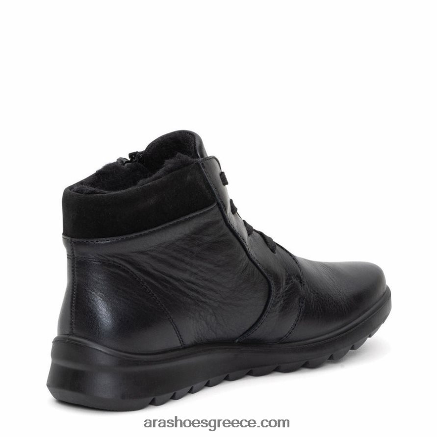 ara Shoes tonya γυναικείο μποτάκι με δαντέλα και φερμουάρ με ζεστή επένδυση 66VNFL106