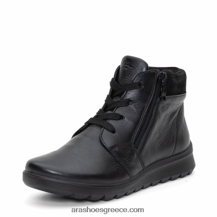 ara Shoes tonya γυναικείο μποτάκι με δαντέλα και φερμουάρ με ζεστή επένδυση 66VNFL107