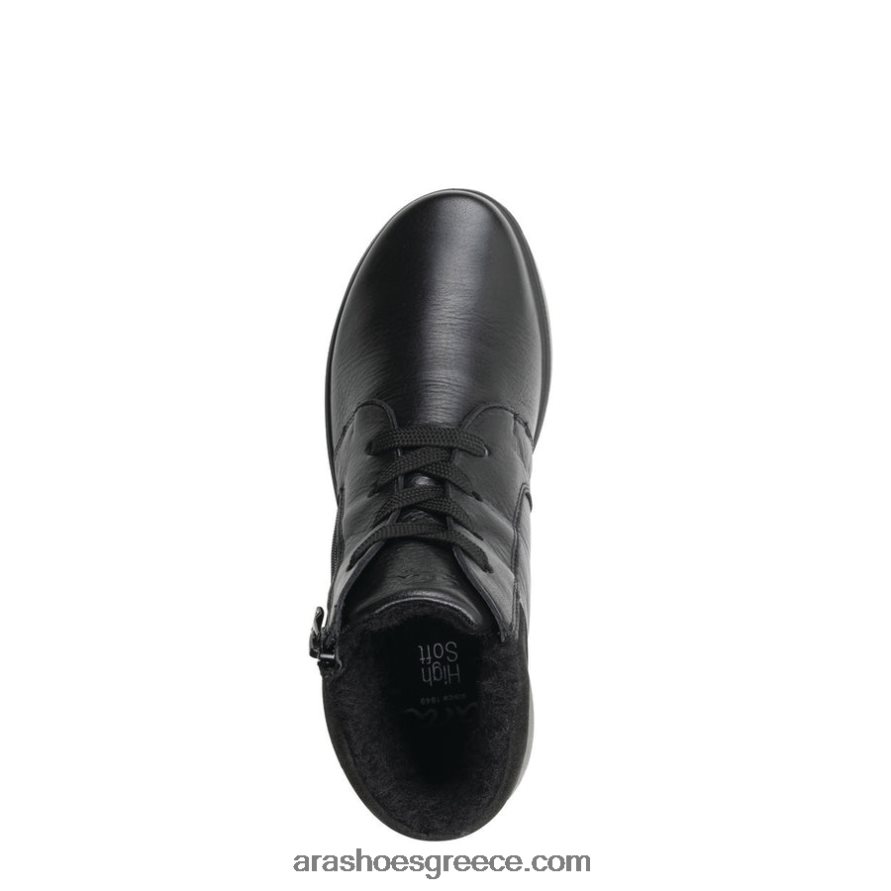ara Shoes tonya γυναικείο μποτάκι με δαντέλα και φερμουάρ με ζεστή επένδυση 66VNFL107