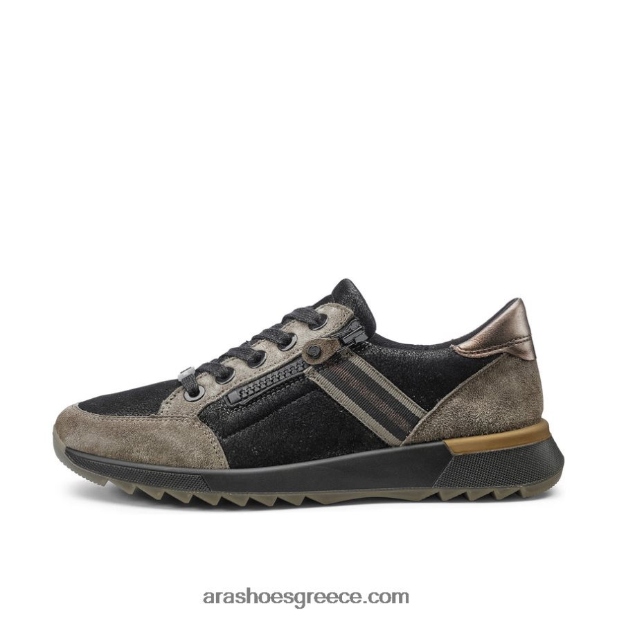 ara Shoes ventura γυναικείο sneaker με φερμουάρ με κορδόνια 66VNFL443