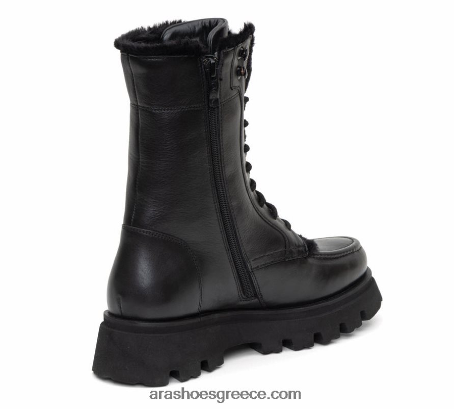 ara Shoes Γυναικεία ελαφριά χοντρή σόλα kaiza με φερμουάρ με κορδόνια 66VNFL520