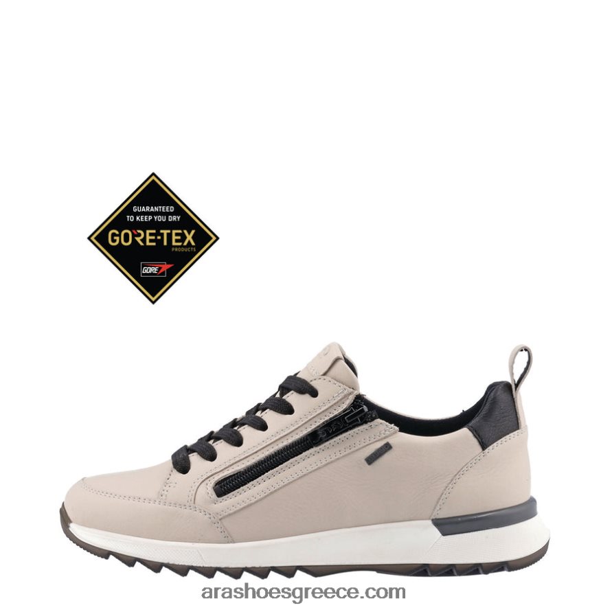ara Shoes γυναικείο sneaker gore-tex victoria με κορδόνια και φερμουάρ 66VNFL135