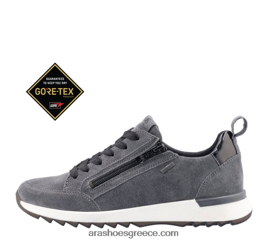 ara Shoes γυναικείο sneaker gore-tex victoria με κορδόνια και φερμουάρ 66VNFL137