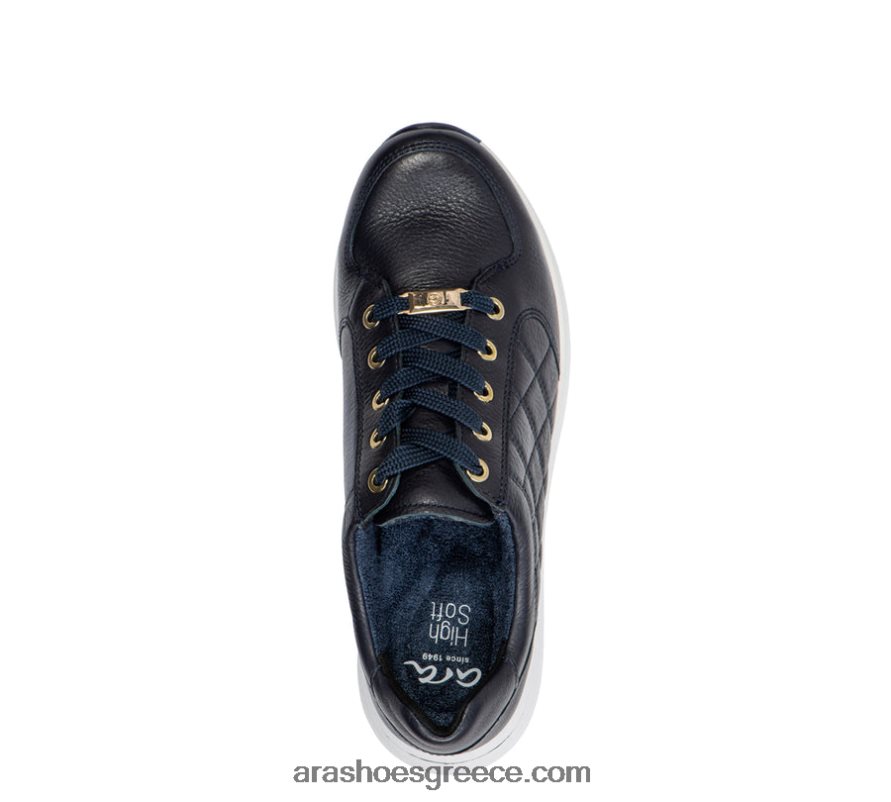 ara Shoes γυναικείο sneaker με καπιτονέ κορδόνι oshawa 66VNFL126