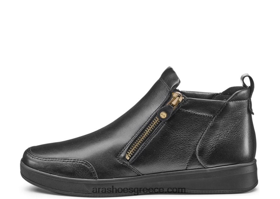 ara Shoes γυναικείο μποτάκι με διπλό φερμουάρ δίπλα στο ποτάμι 66VNFL185