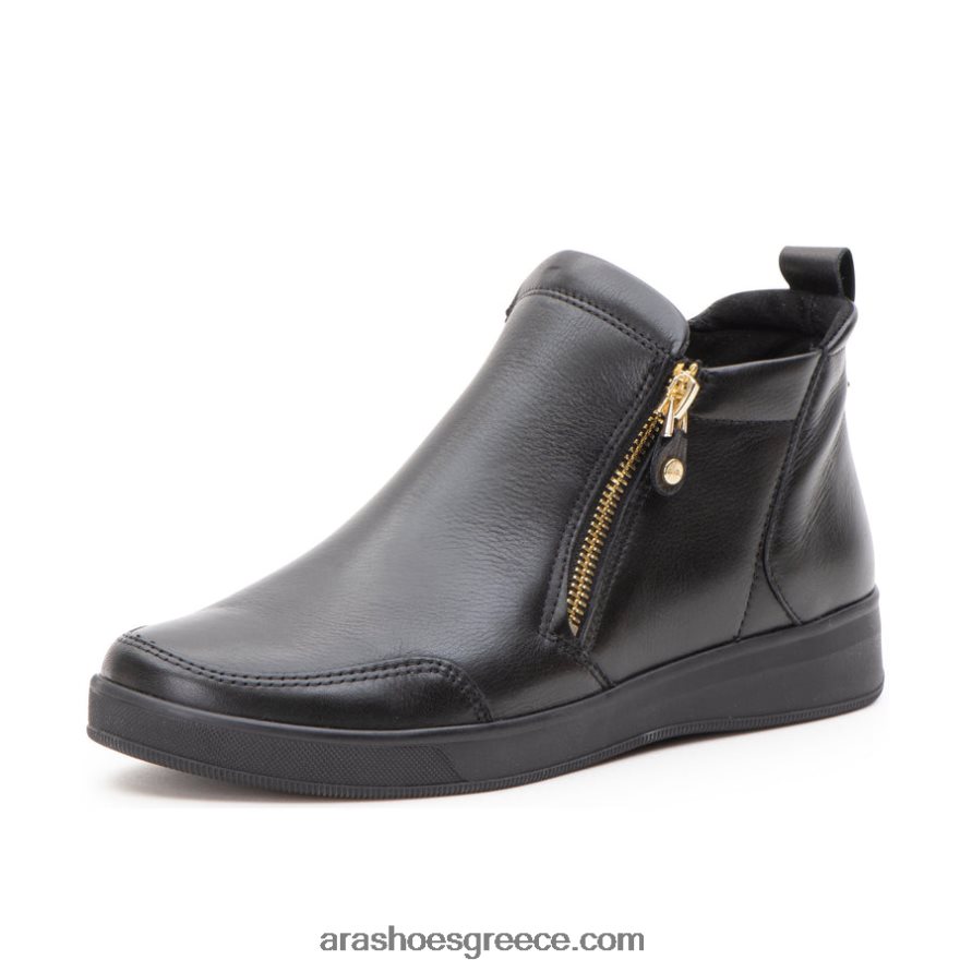ara Shoes γυναικείο μποτάκι με διπλό φερμουάρ δίπλα στο ποτάμι 66VNFL185