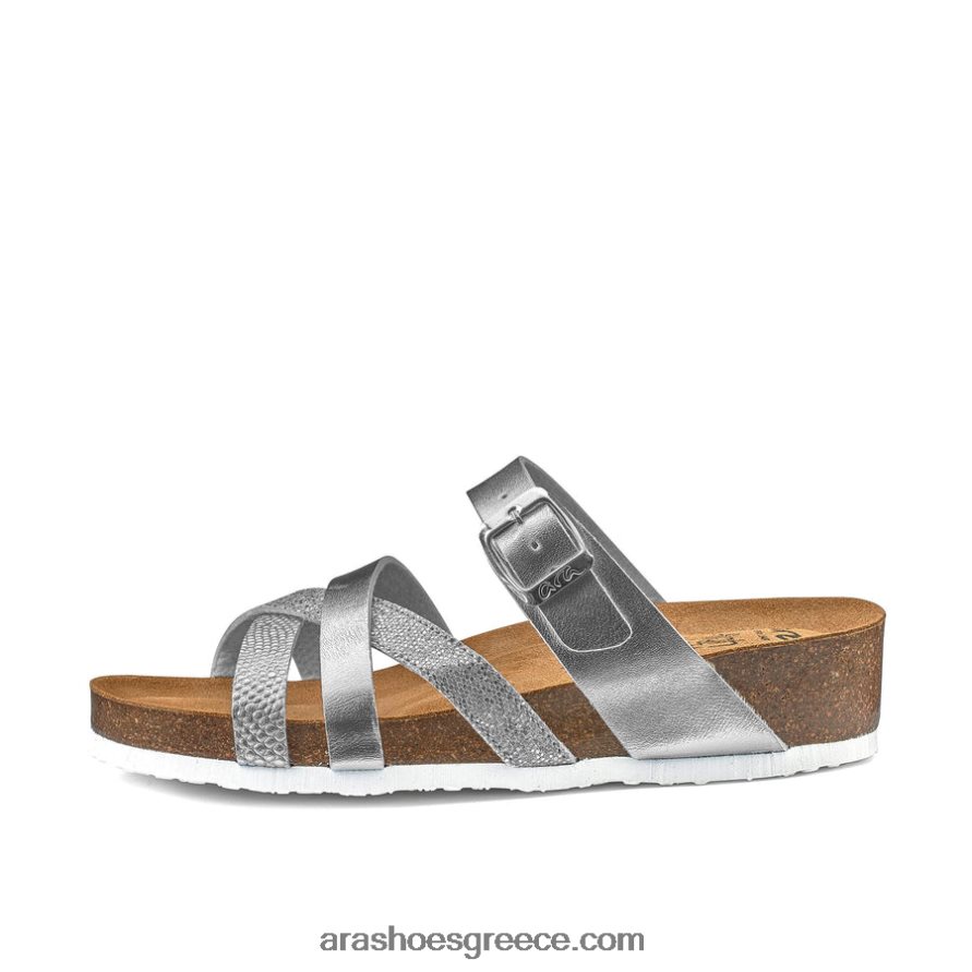 ara Shoes γυναικείο πέδιλο beth από φελλό wedge slide 66VNFL282