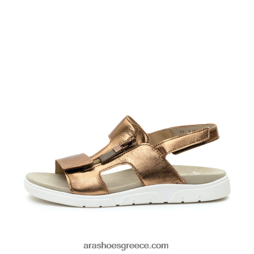 ara Shoes γυναικείο πέδιλο με φερμουάρ roanoke 66VNFL242