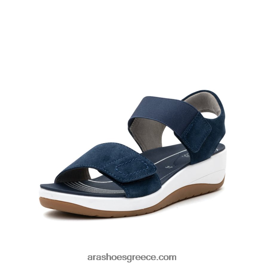 ara Shoes γυναικείο πέδιλο ρυθμιζόμενης πλατφόρμας newport 66VNFL235