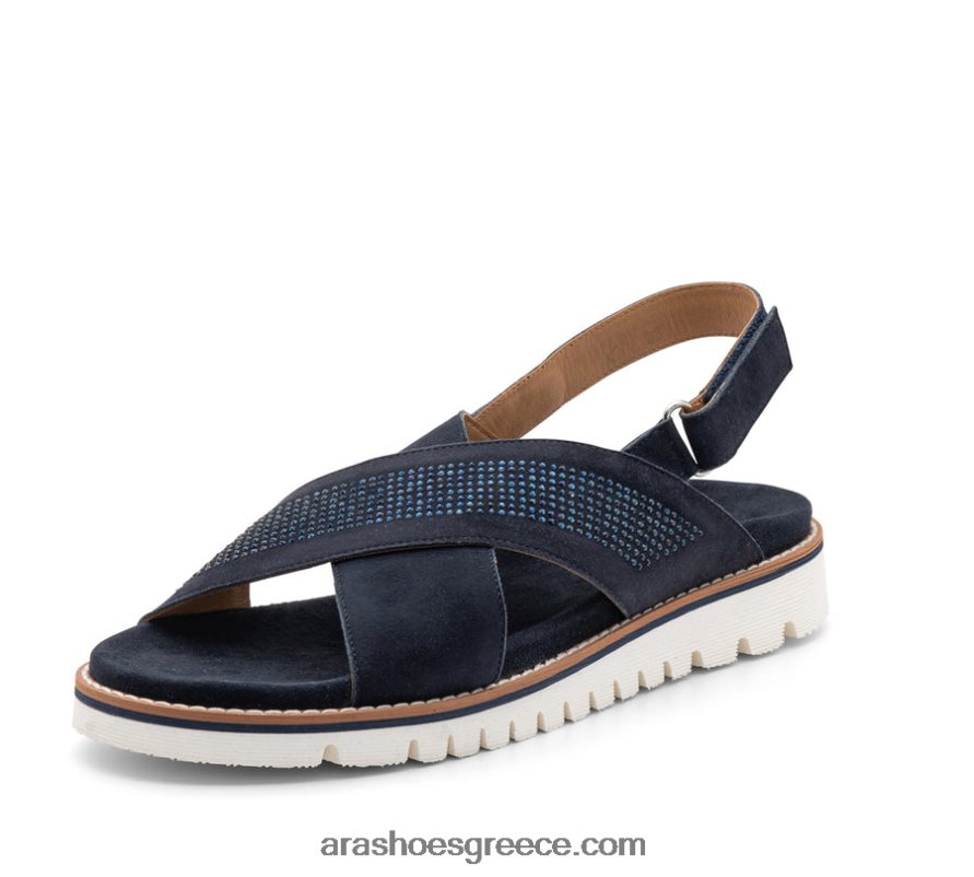 ara Shoes γυναικείο πέδιλο στρας kiki ρυθμιζόμενο 66VNFL318