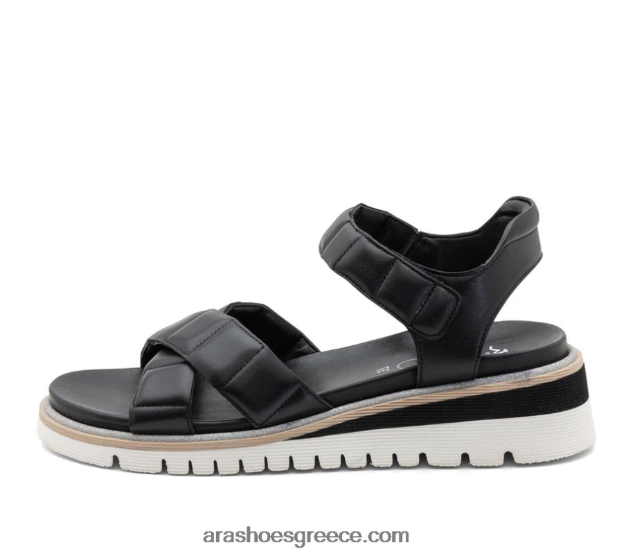 ara Shoes γυναικείο ρυθμιζόμενο καπιτονέ πέδιλο karmella 66VNFL320