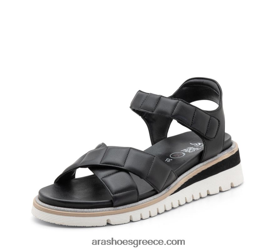 ara Shoes γυναικείο ρυθμιζόμενο καπιτονέ πέδιλο karmella 66VNFL320