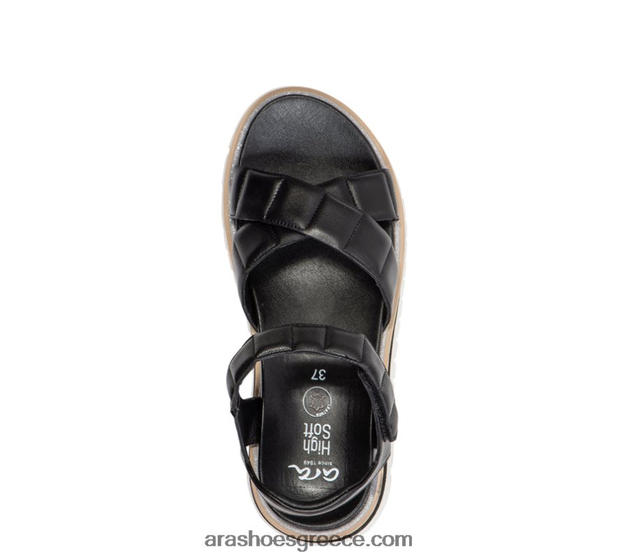ara Shoes γυναικείο ρυθμιζόμενο καπιτονέ πέδιλο karmella 66VNFL320