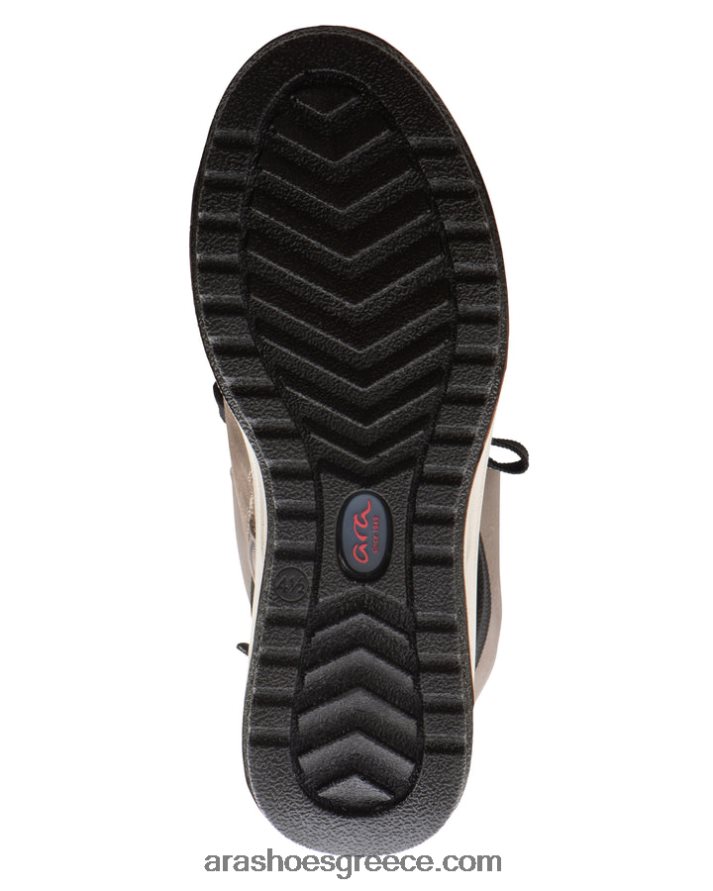 ara Shoes γυναικείο υδρόφοβο μποτάκι με κορδόνια albany με φερμουάρ 66VNFL369