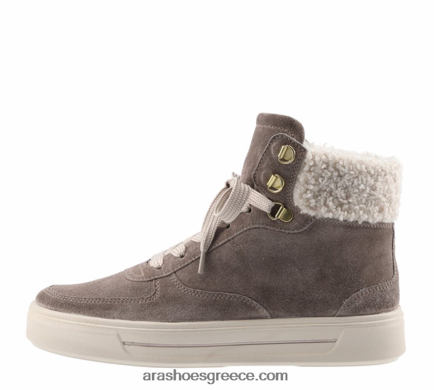 ara Shoes γυναικείο ψηλό sneaker με κορδόνια caitlin 66VNFL518