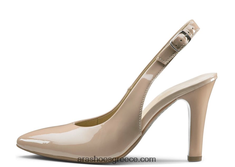 ara Shoes πιστος γυναικειο slingback ψηλο τακουνι 80mm 66VNFL71
