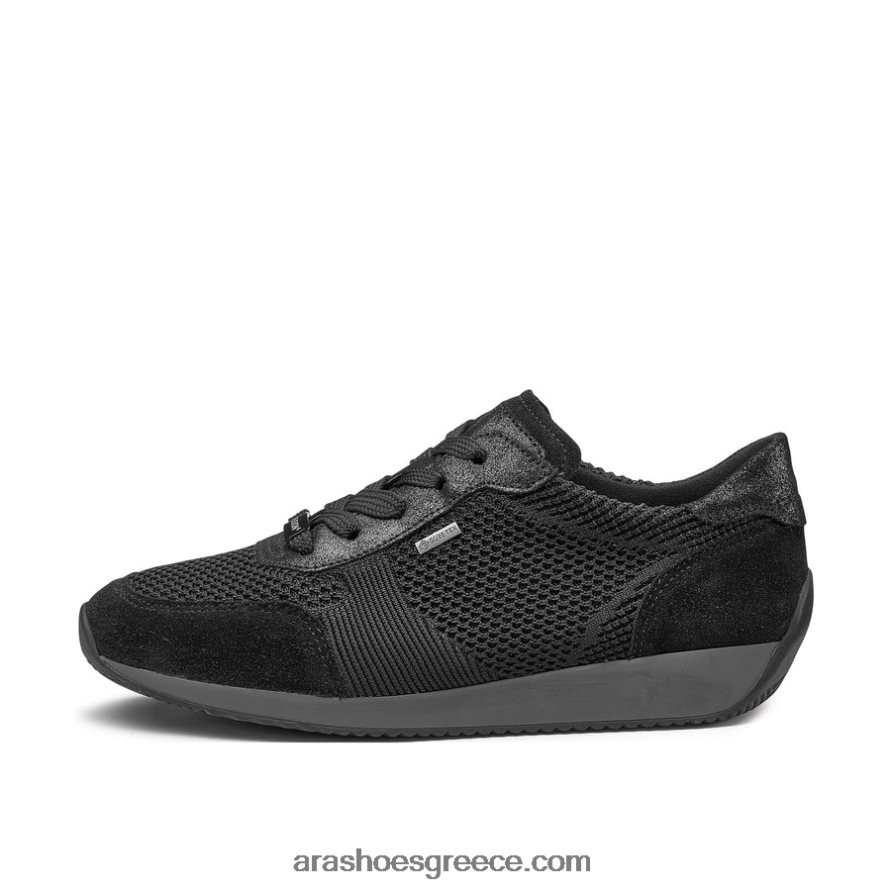 ara Shoes lila γυναικείο sneaker gore-tex με κορδόνια 66VNFL199