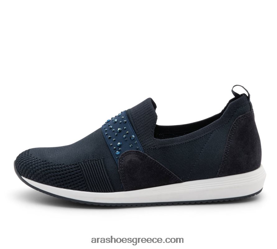 ara Shoes lynn γυναικείο fusion4 slip-on sneaker από στρας 66VNFL118