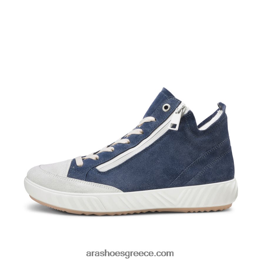 γυναίκες ara Shoes Ψηλό sneaker με κορδόνια aurora-hi με φερμουάρ 66VNFL182