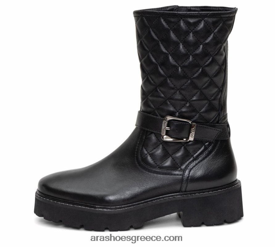 ara Shoes γυναικεία μπότα με καπιτονέ αγκράφα bethesda 66VNFL517