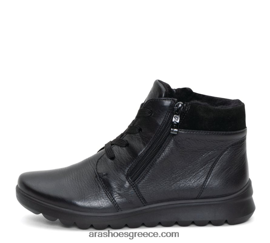 ara Shoes tonya γυναικείο μποτάκι με δαντέλα και φερμουάρ με ζεστή επένδυση 66VNFL107