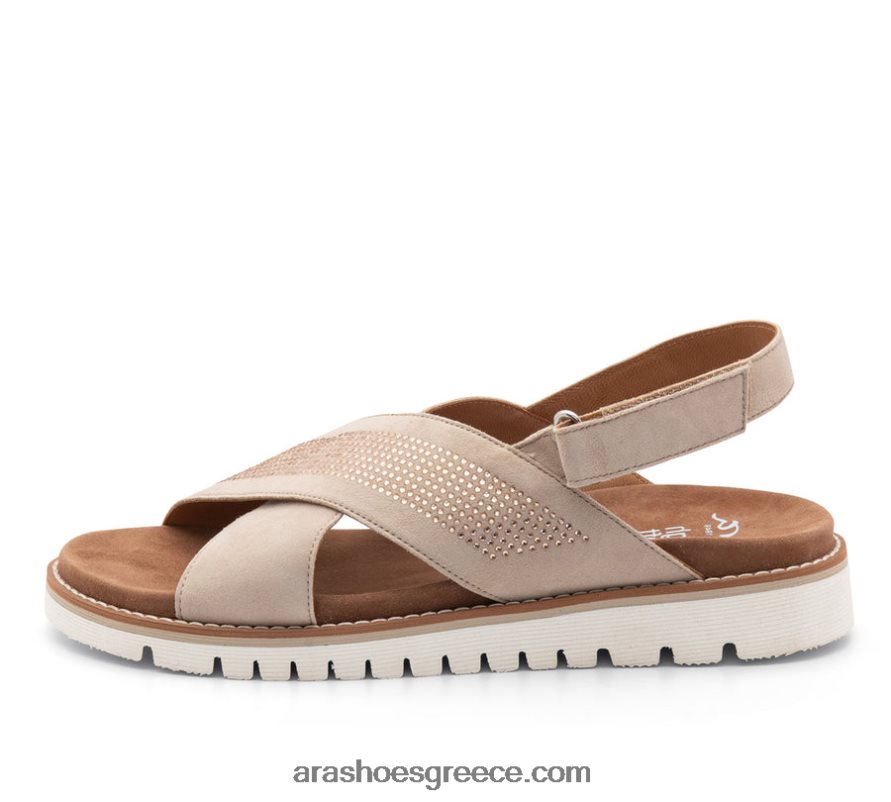 ara Shoes γυναικείο πέδιλο στρας kiki ρυθμιζόμενο 66VNFL318