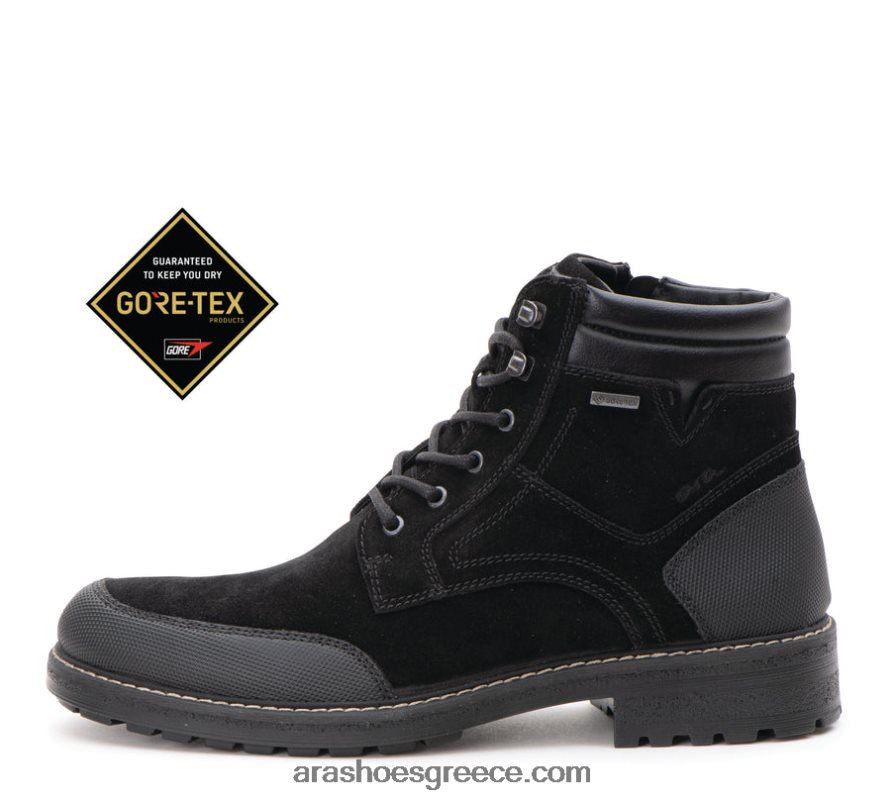 ara Shoes Fortworth ανδρικό φερμουάρ με κορδόνια gore-tex 66VNFL336